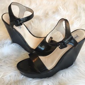 Black Steve Madden Wedges